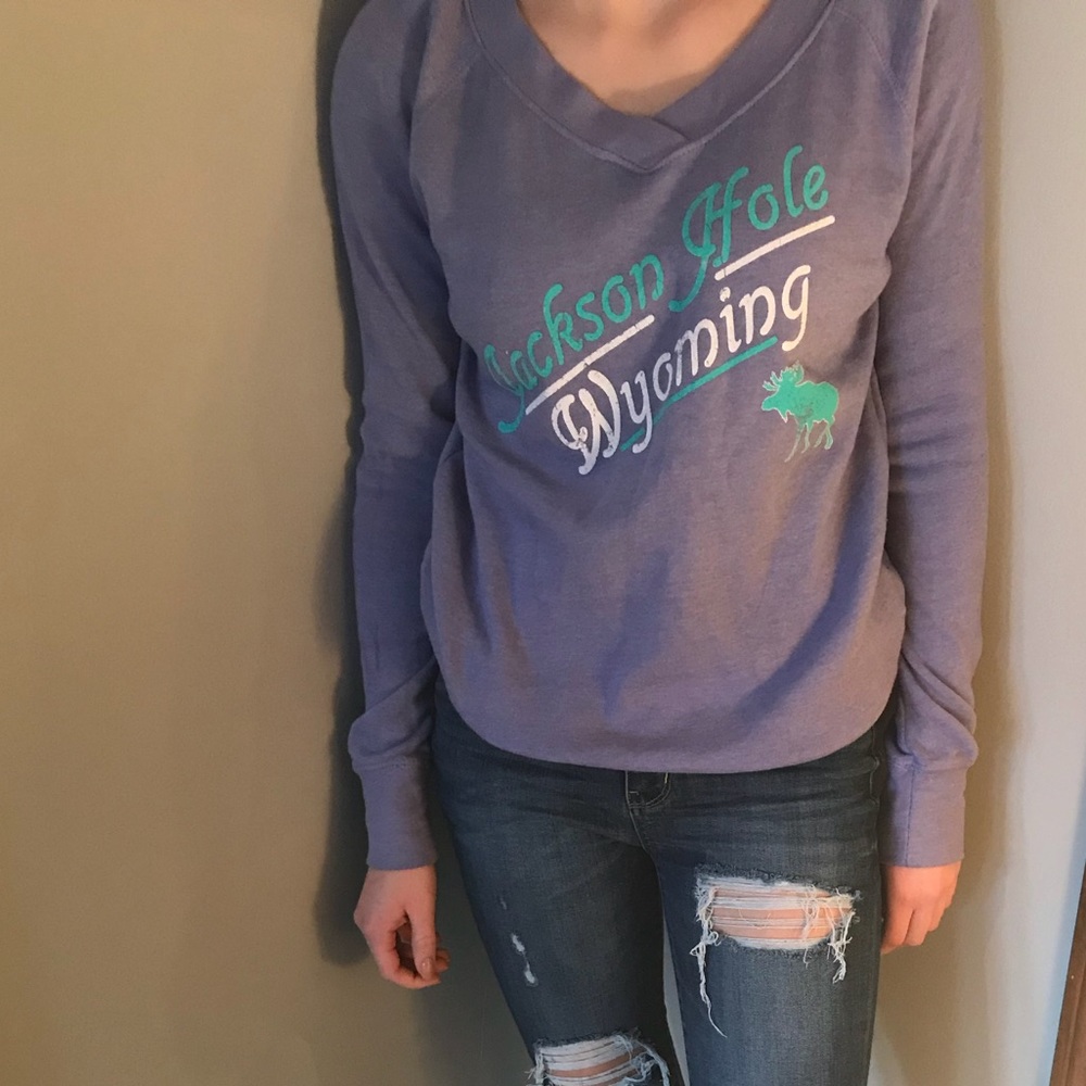 Jackson Hole Wyoming sweater/ shirt